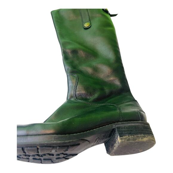 Sam Edelman Womens Penny Classic Equestrian Boot Zip Up Black Leather 6M - Picture 5 of 12